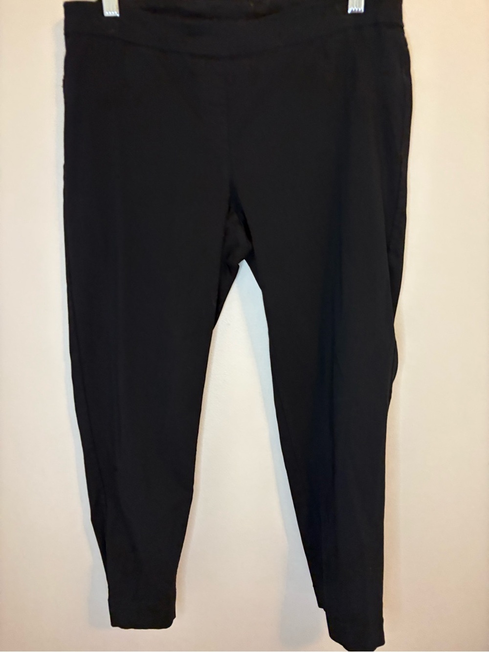Slim-Sation by Multiples Black Pull-On Pants Petite 12P Stretch